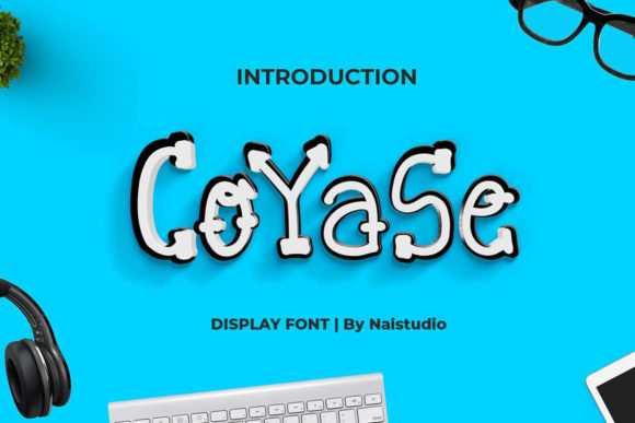 Coyase: A Thin Display Font for Handmade Products
