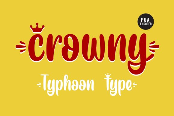 Crowny: A Display Font That Commands Attention in Digital Campaigns