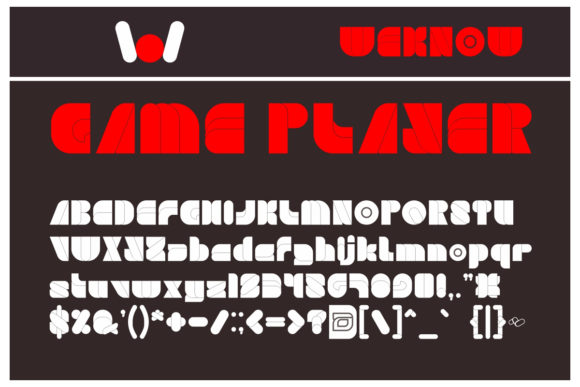 Game Player: A Groovy Display Font Full of Personality