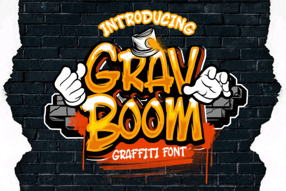 Grav Boom: A Quirky Display Font for Bold Web Design