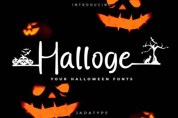 Halloge Display Font: A Halloween Typeface Review