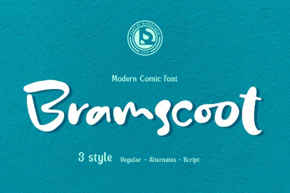 How Bramscoot Font Brings a Handmade Shop to Life