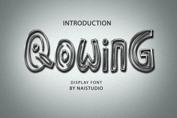 How the Qowing Typeface Brings a Friendly, Bold Look to Your Brand