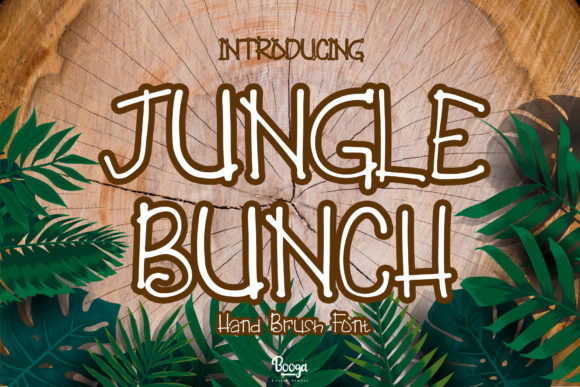 Jungle Bunch: The Thin Display Font for Creative Makers