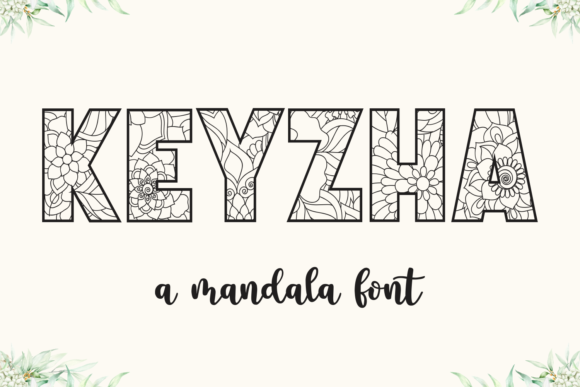 Keyzha: A Display Font With Real Creative Muscle