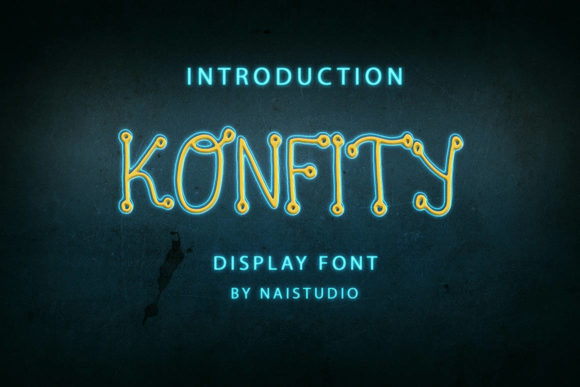 Konfity: A Display Font That Brings Your Brand to Life