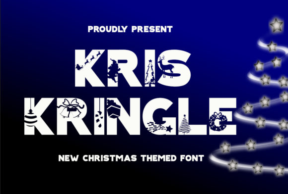 Kris Kringle: A Chunky Display Font for Editorial Design