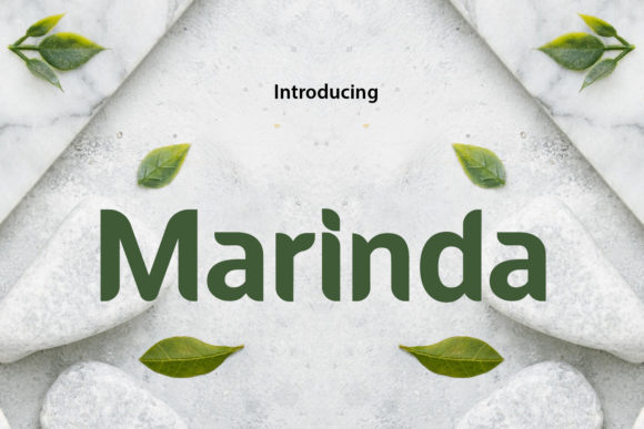 Marinda: A Bold Display Font for Campaign Creatives