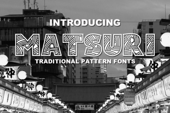 Matsuri: The Playful Display Font for Editorial Design