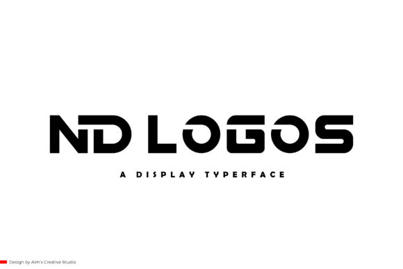 Nd Logos: A Modern Display Font for Campaign Creatives