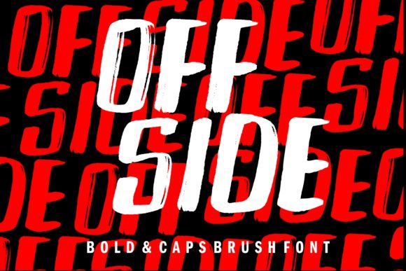 Off Side: A Bold Display Font for Striking Web Designs