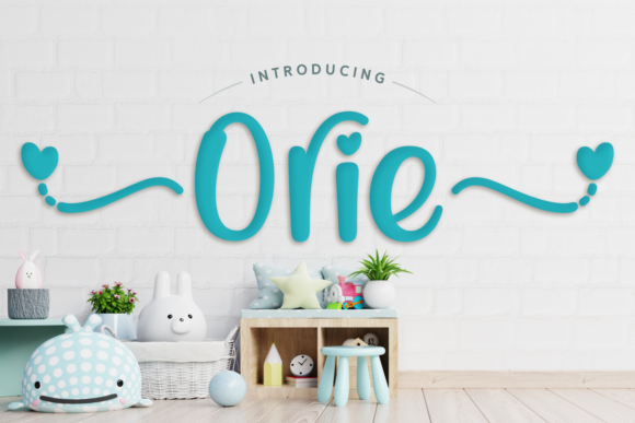 Orie: The Sweet Display Typeface for Small Business Branding