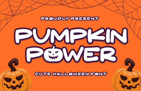 Pumpkin Power: A Joyful Display Font for Editorial Design