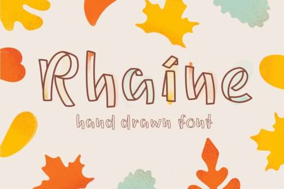 Rhaine: A Playful Display Font That Brings Brands to Life