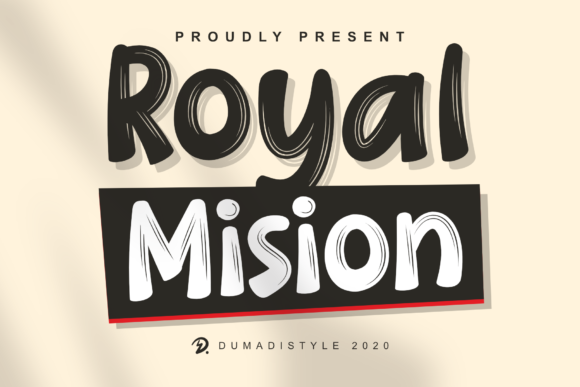 Royal Mision: A Display Font with Quirky Charm for Makers
