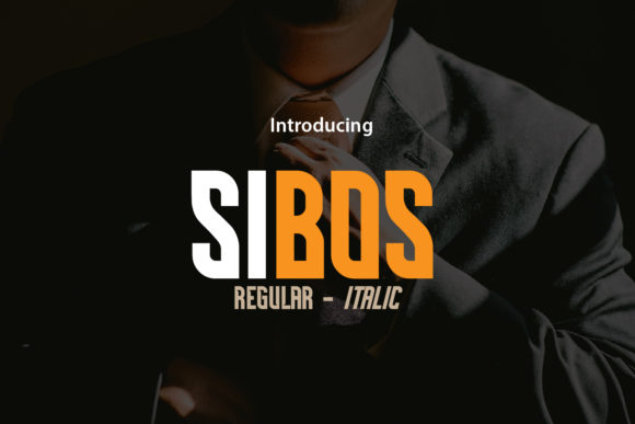 Sibos: The Bold Chunky Font Every Crafter Needs