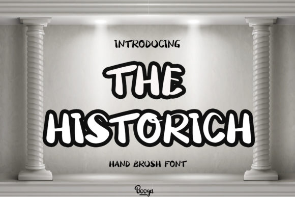The Historich: A Bouncy Display Font for Real Branding
