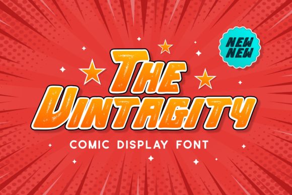 The Vintagity: A Display Font That Feels Like Home